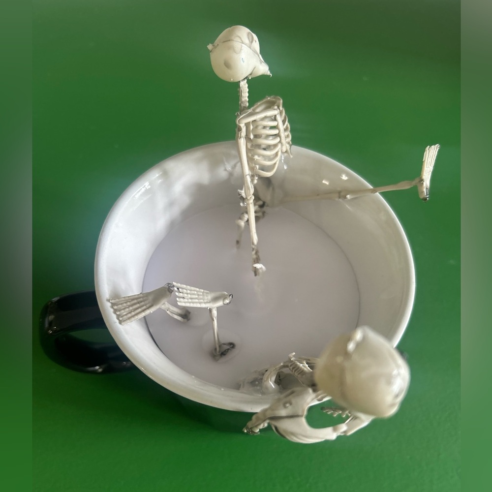 Handmade Skeleton Spa Candle